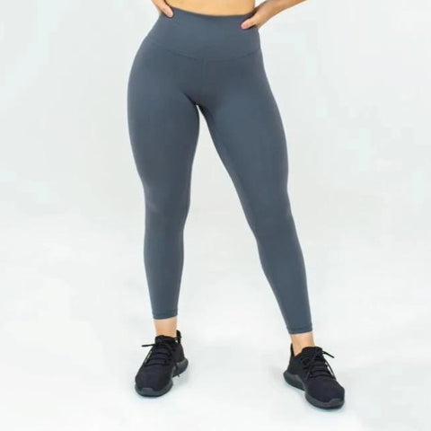 Elite Seamless 7/8 Leggings|Charcoal - Fitness Elite