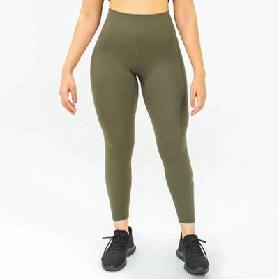 Elite Seamless 7/8 Leggings|Army Green - Fitness Elite