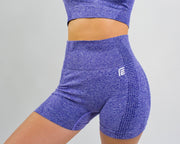 Flex Seamless Shorts|Purple