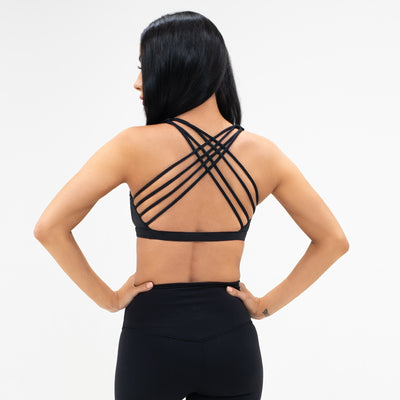 UNTAMED Fierce Seamless Sports Bra|Black